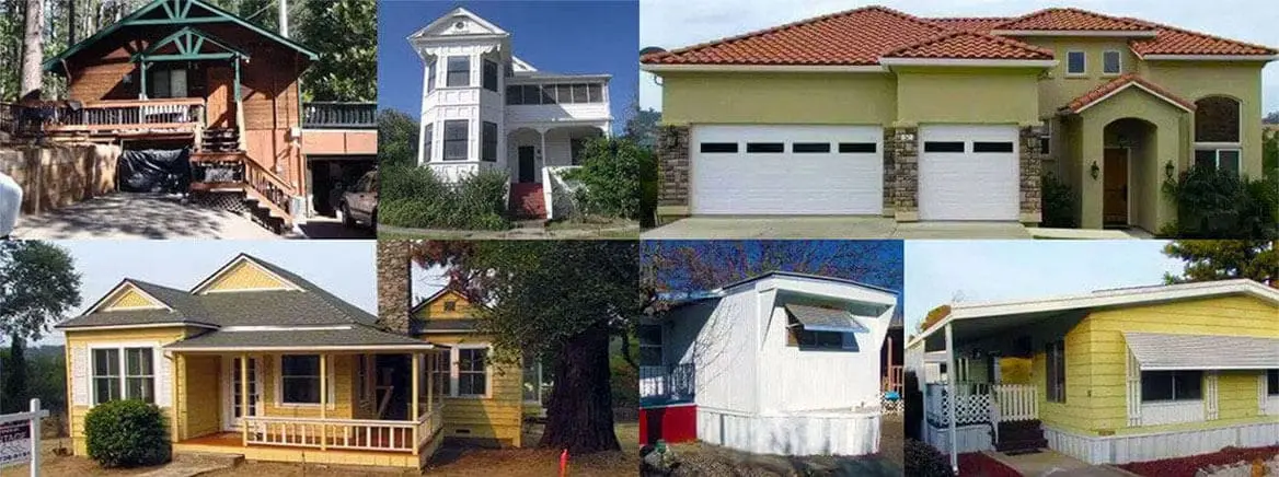 Different House Types (montage)